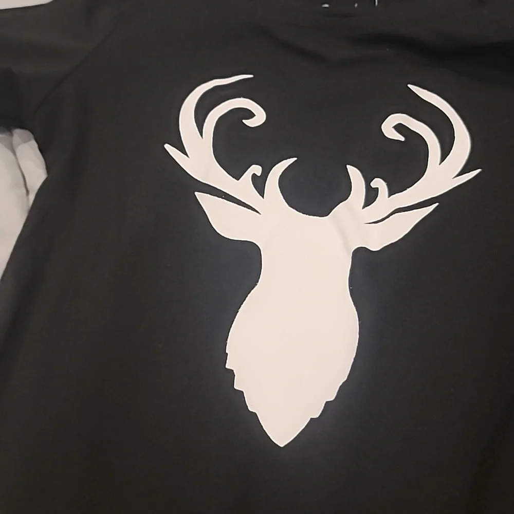 New kids deer buck footless jumper